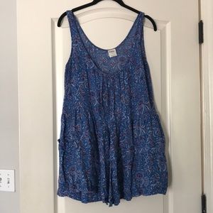 NWOT FREE PEOPLE TUNIC TANKTOP SIZE M